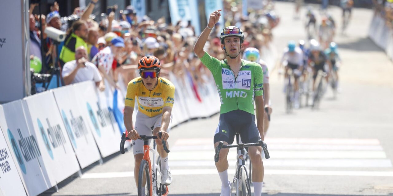 Andrew August grijpt eindzege in Czech Tour, eerste profzege voor Fancellu op slotdag