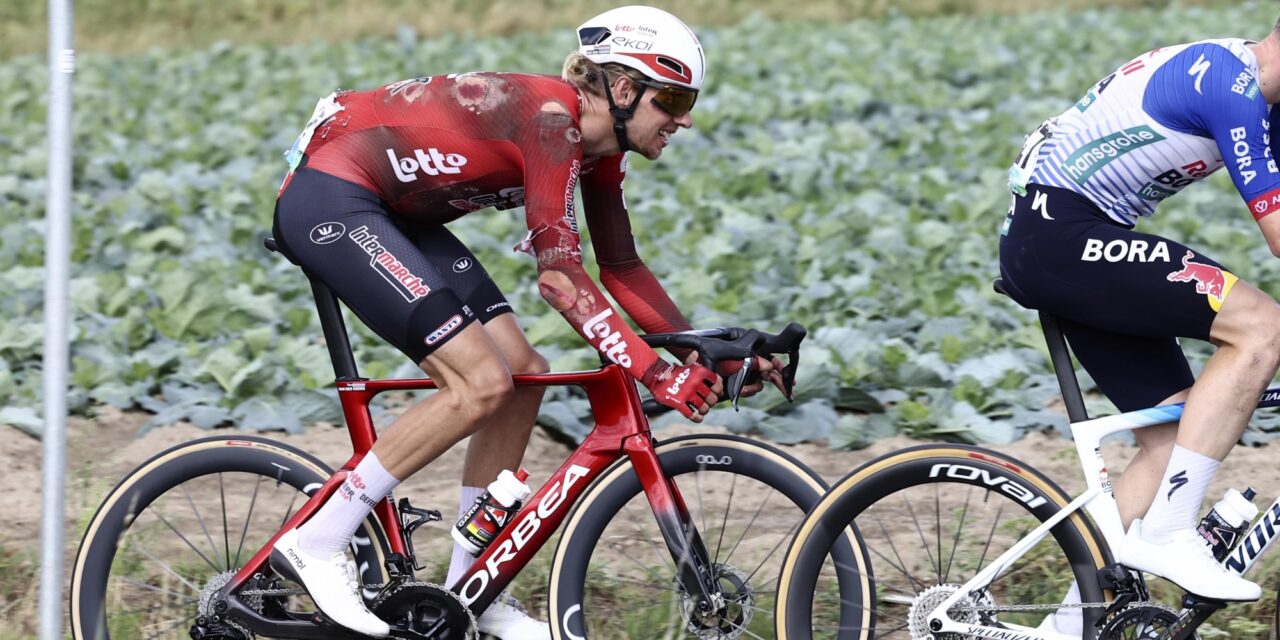 Taco van der Hoorn breekt hand en elleboog na crash Renewi Tour