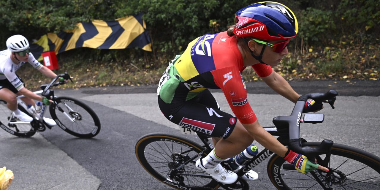 Kim Le Court slaat dubbelslag op lastige aankomst in Tour of Britain
