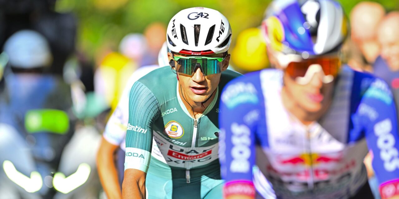 Isaac Del Toro grijpt macht in Deutschland Tour, Visma-kopman Barré strijdend ten onder