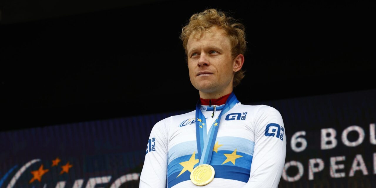 Mads Würtz Schmidt volgt zichzelf op als Europees kampioen gravel, zilver en brons voor België