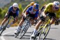Vuelta 2026: Liveblog etappe 6: Kopgroep van vier heeft klein gaatje, Mads Pedersen al vroeg in de problemen