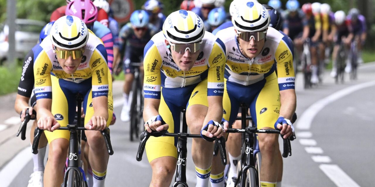 Flanders Baloise-renners laten hoofd niet hangen: Kunnen ook niet anders