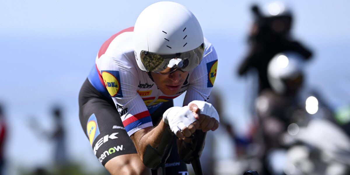Mathias Vacek eerste leider in ZLM Tour, tijdrit-masterclass Lidl-Trek