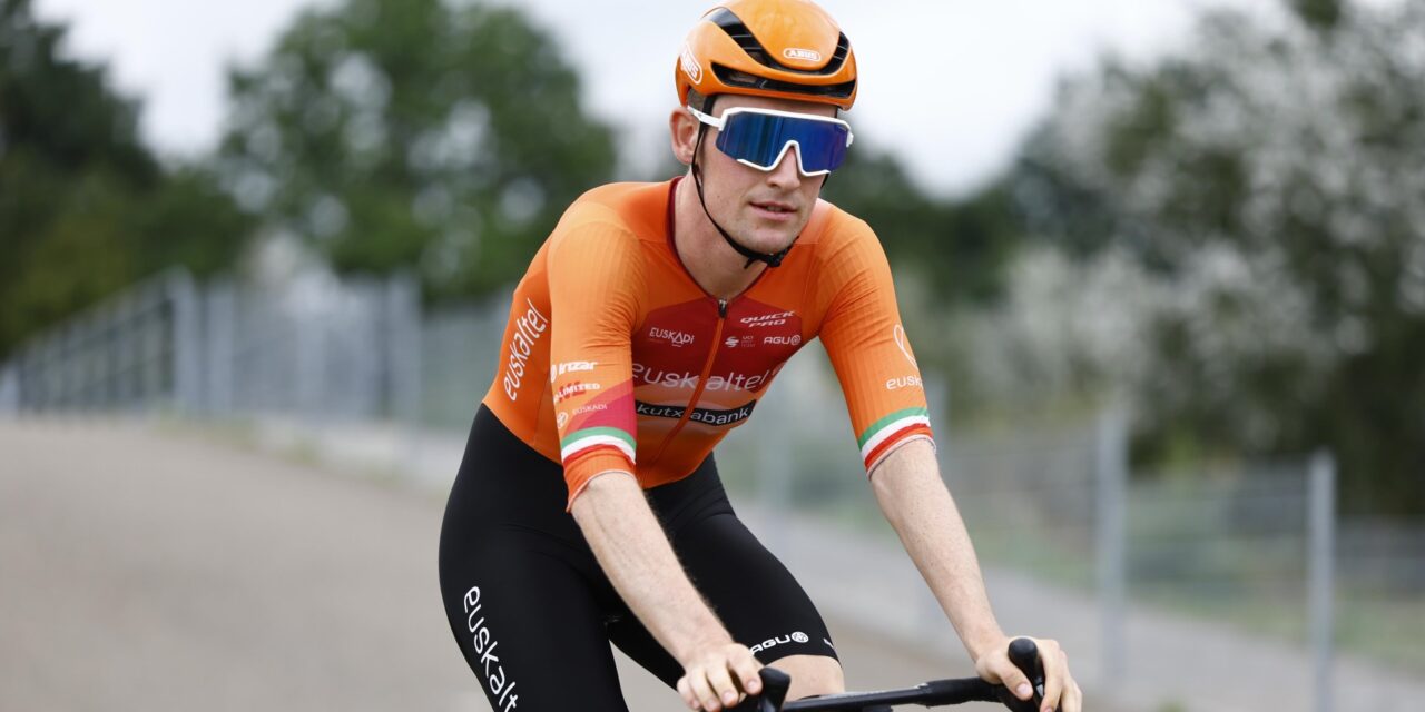 Axel van der Tuuk toont Euskaltel in waaierspel: Hopelijk volgend jaar Vuelta met Mikel Landa
