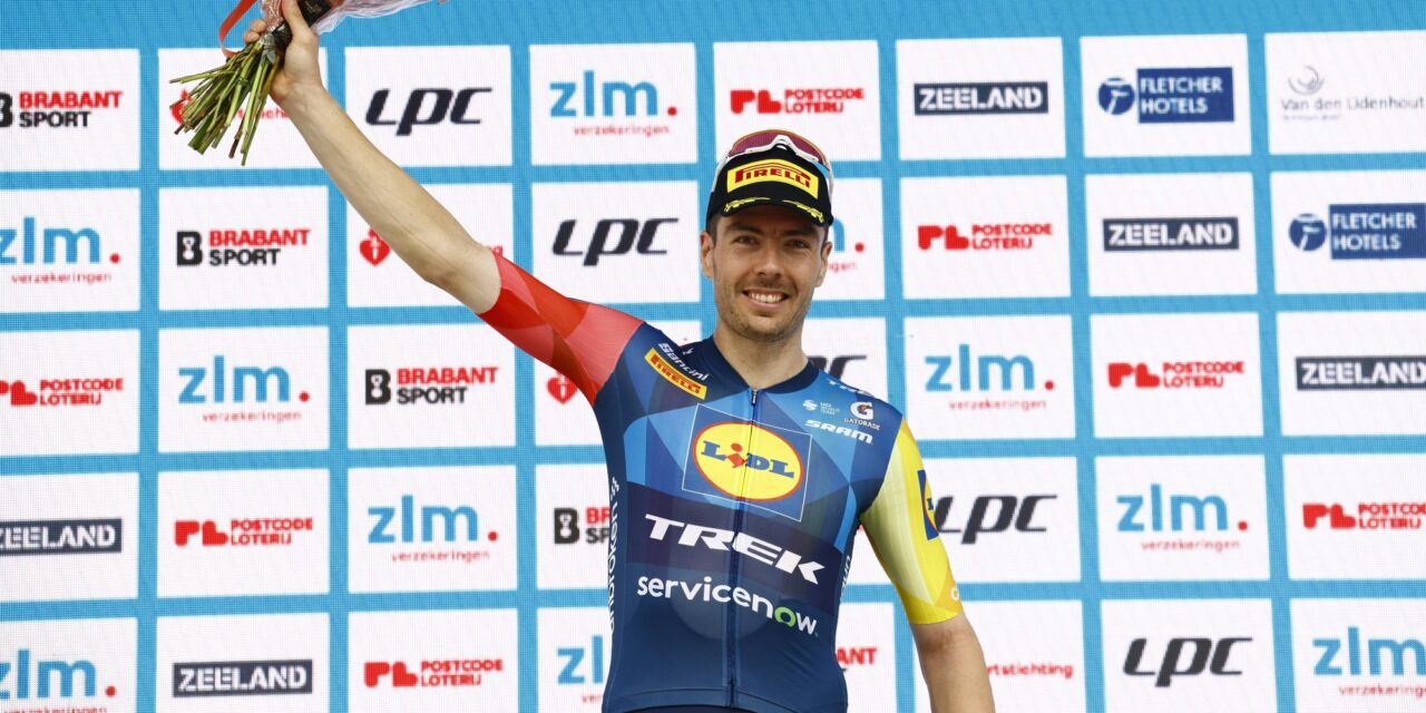 Max Walscheid onder de indruk na waaiers in ZLM Tour: We vlogen bijna van onze fiets