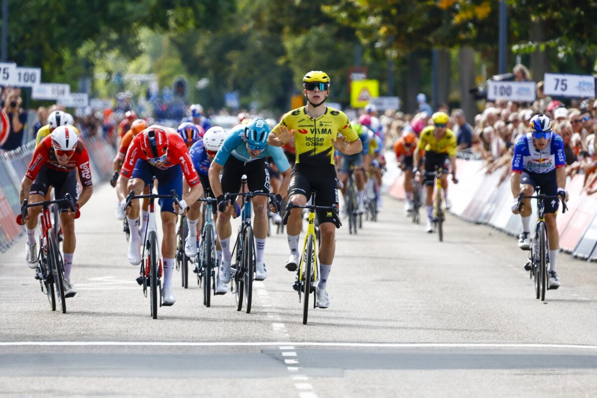 Toch nog succes Visma | Lease a Bike in ZLM Tour #5