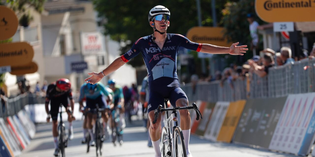 Alessandro Fancellu bekroont topvorm met winst in openingsrit Giro dAbruzzo