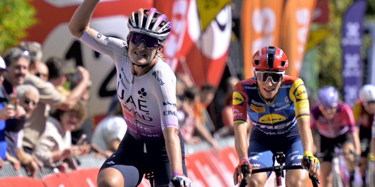 Karlijn Swinkels klopt Balsamo en Gery in Grand Prix de Wallonie