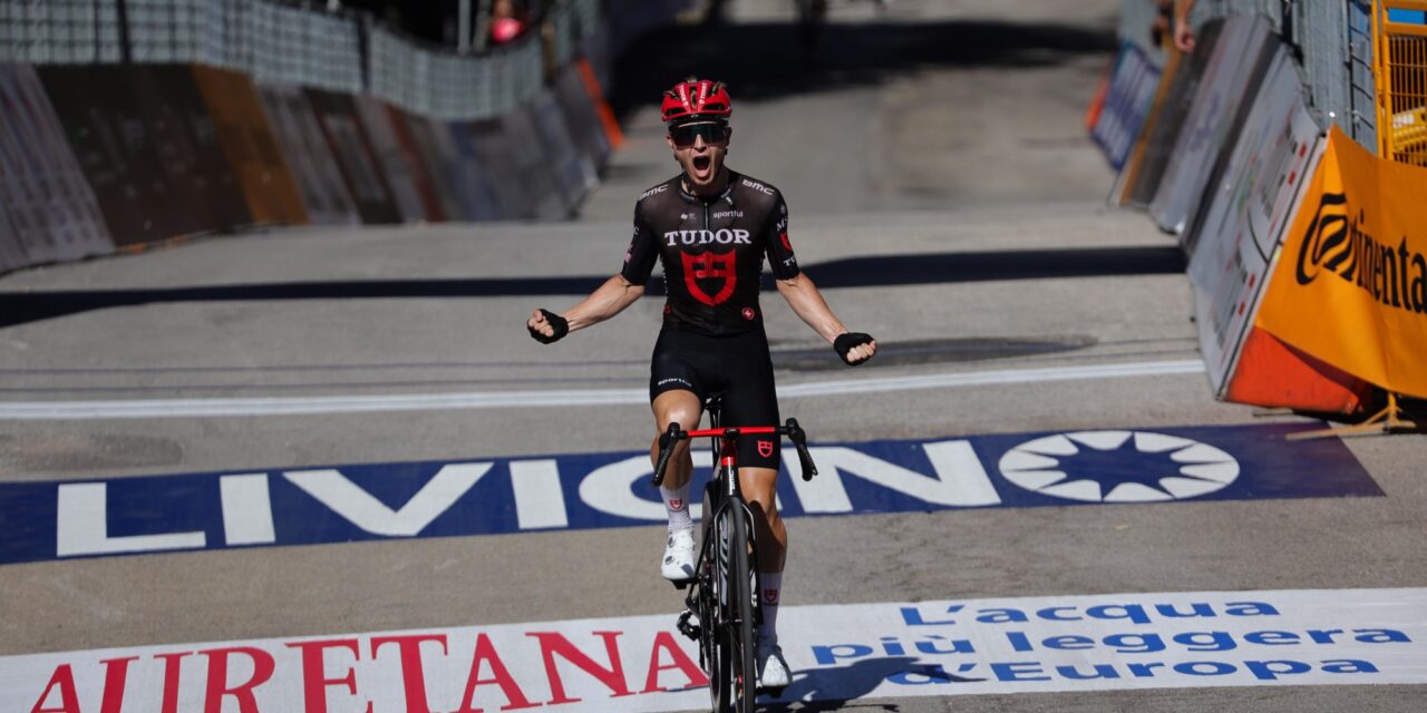 Voormalig schaatser Lennart Jasch verrast peloton in Giro dAbruzzo