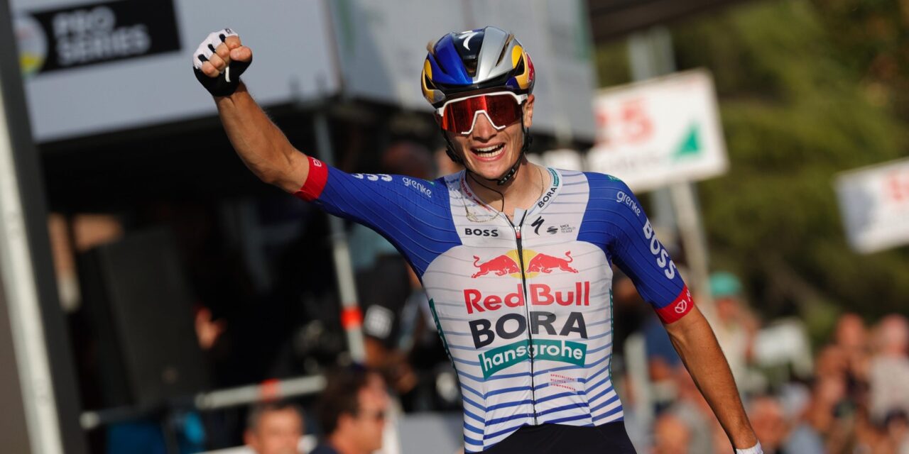 Pellizzari, Grégoire, Lipowitz en Scaroni toppen sterk deelnemersveld Coppa Sabatini